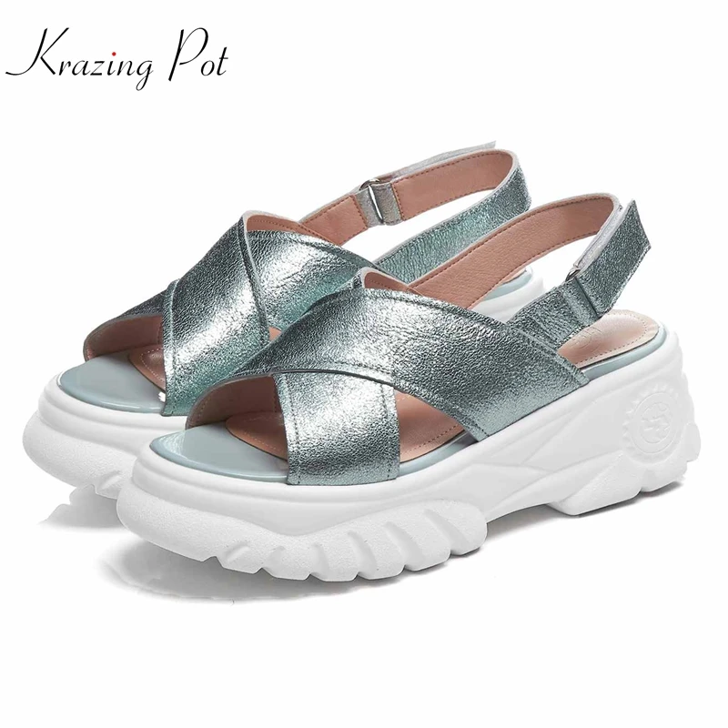 sheep platform heels