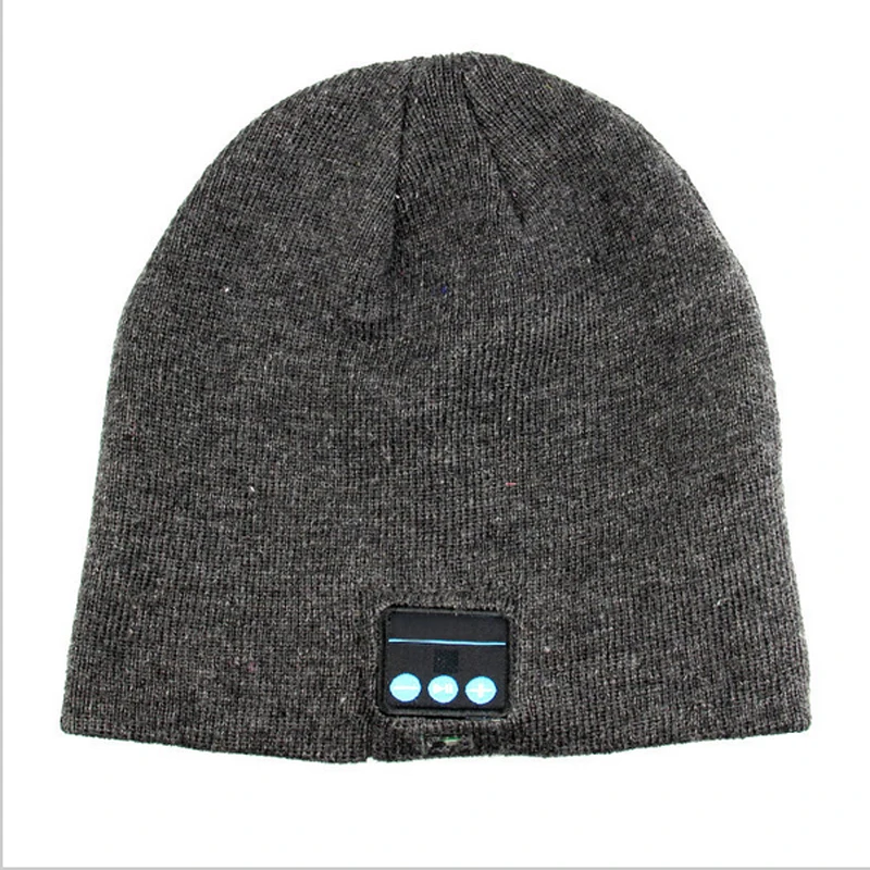 Высококачественные наушники Bluetooth Smart Cap гарнитура Мягкая Теплая Шапка бини