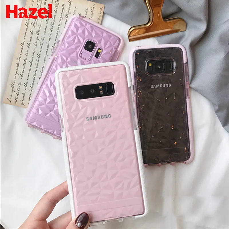 

High Quality Soft Silicone Shockproof Cover Protector Case for Samsung Galaxy S8 Plus S9 Plus S9+Coque Funda Clear 360 Bumper