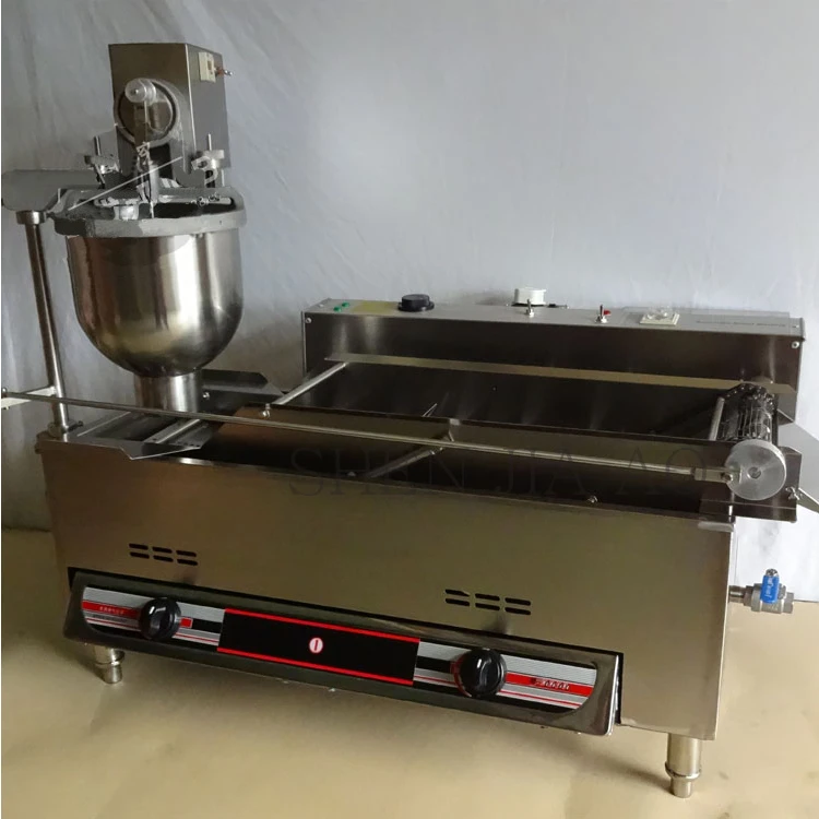 

Commercial Doughnut Maker Automatic Donut Machine Fryer Maker Stainless Steel Gas and Electric Donut Making Machine T-100A
