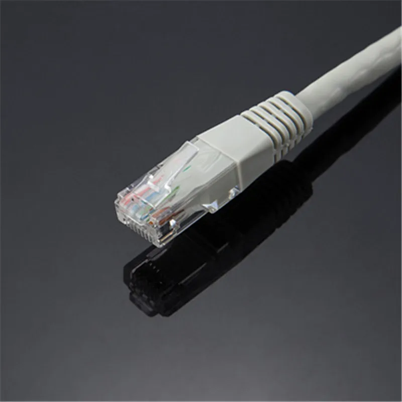 

Six types of copper-clad aluminum engineering twisted pair unshielded 1 meter network jumper gray super five custom WMY32