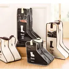 2 размера в Корейском стиле зимние сапоги, сумка для хранения нетканый визуализации обуви пылезащитные крышки сапоги пылесборники загрузки сумка бахилы