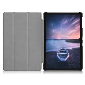 

Besegad Protective Cover Case with Pen Slot for Samsung Triple-fold Shockproof Anti-fall Galaxy Tab S4 10.5 inch SM-T835 T830