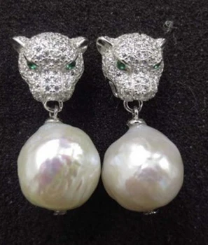 

free shipping 13378 new design genuine 12mm white Japanese Kasumi pearl earring