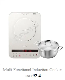 Вогнутая индукционная плита YUNLINLI, домашняя, взрывная, высокая мощность, 3000 Вт, Индукционная Бездымная сенсорная плита, кухонная посуда, Z32-IH3202
