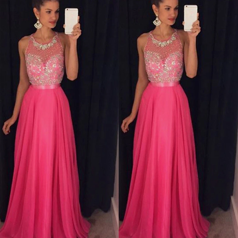 

Women Long Prom Lace Formal Cocktail Party Gowns Full Dress w