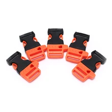 5 шт./упак. боковой застежкой на пряжку свисток Компас Скребок продажы паракордового Браслета Открытый лагерь рюкзак выживания Наборы высокое качество