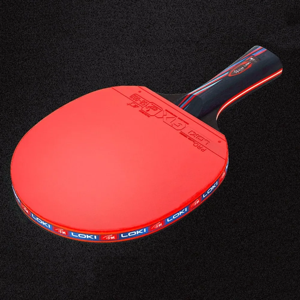 

Features: ITTF Approved Professional Custom Made Bat. Light Weight High QualityPing Pong Paddle with High elasticity Rubbers. FR