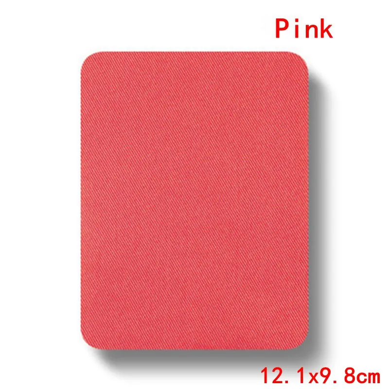 Prajna квадратный железный на нашивках джинсовая ткань наклейки DIY ремонт колено куртка одежда для футболок аксессуары 18 цветов - Color: pink