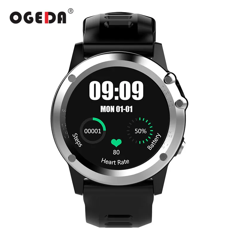 

OGEDA GPS WIFI 3G Smart Watch Men Bluetooth Waterproof Smartwatch Camera Support SIM Heart Rate Health Tracker Male Smart Clock