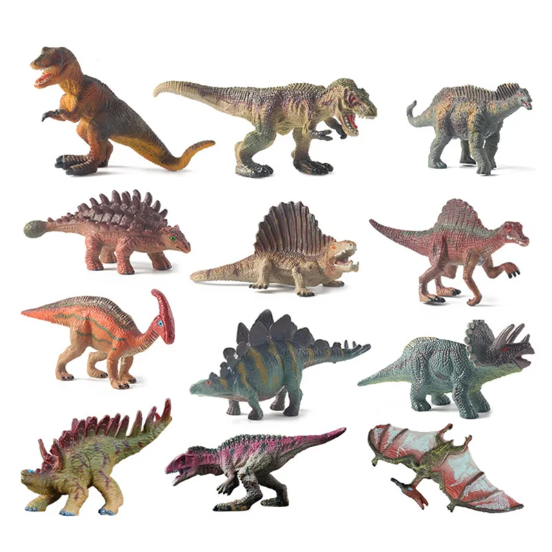Disney Jurassic World 2 Solid Simulation of Dinosaur Models Mini Toys Lps Standing Action Figure Collection Children's Best Gift
