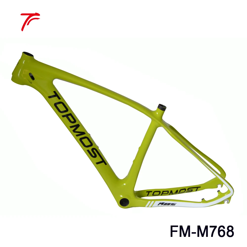 Topmost 27.5er 탄소 mtb 프레임 17.5 인치 산악 자전거 프레임 판매 FM M768carbon mtb framebike framemountain bike