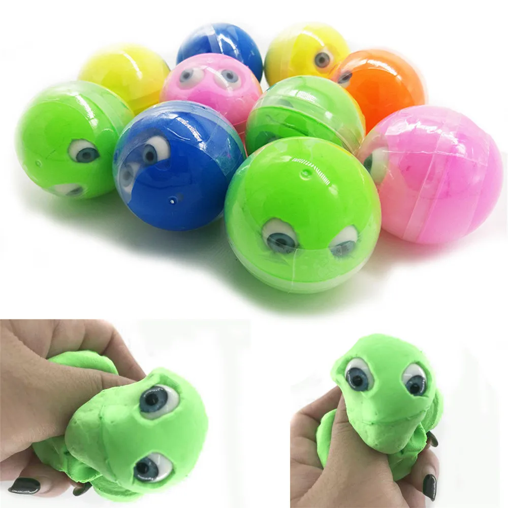 

Halloween Eyeball Colours Mixing Cloud Slime Putty Scented Stress Kids Clay Toy