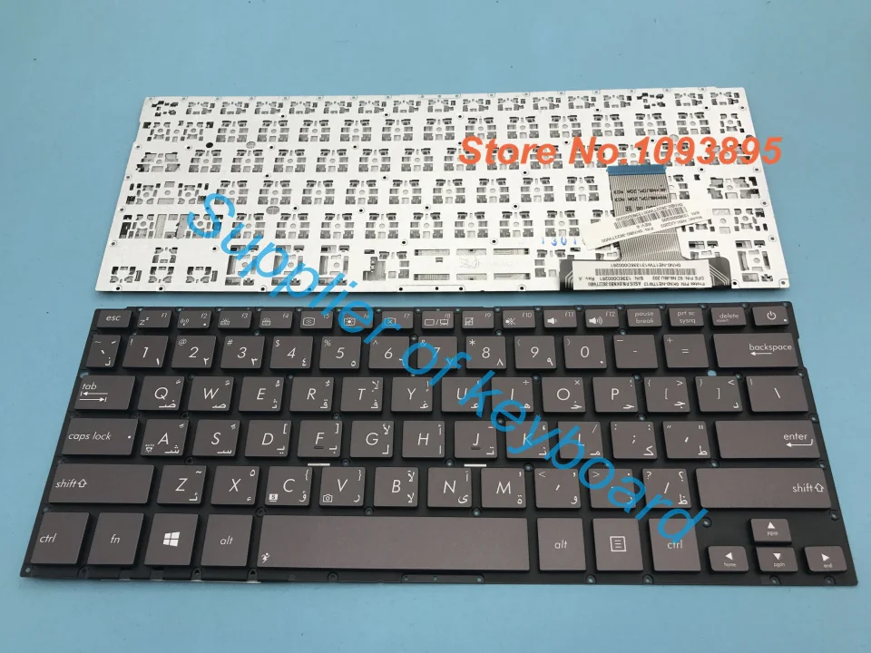 

New For ASUS UX42 UX42V BX42V UX42VS BX42VS Laptopb Arabic Keyboard Brown