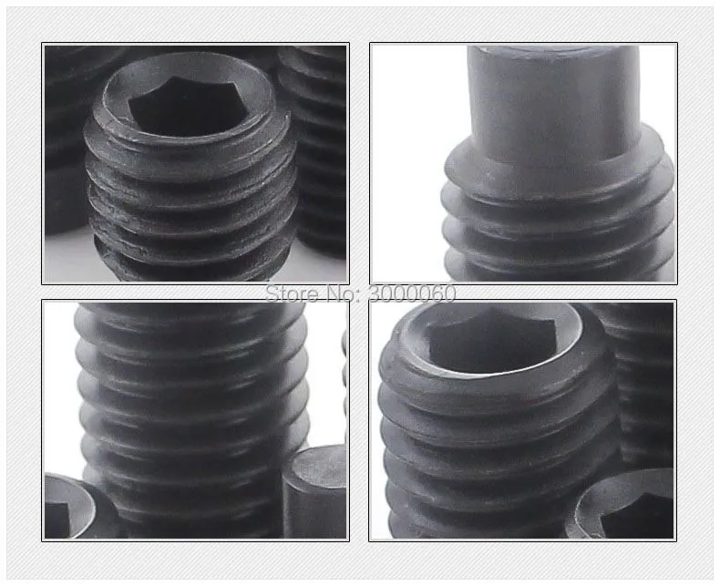 DIN915 Hexagon Socket Set Screws With Dog Point