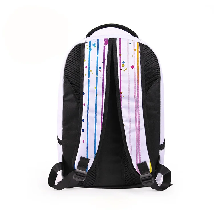 DIOMO креативный подростковый тренд 3D брызги чернила граффити красочный рюкзак с изображением глаза для мужчин школьный рюкзак для мальчиков и девочек дети