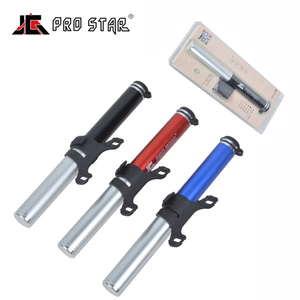 Mini Bike Pump Portable Bicycle Tyre Inflator Hand Pump Schrader Presta Valve
