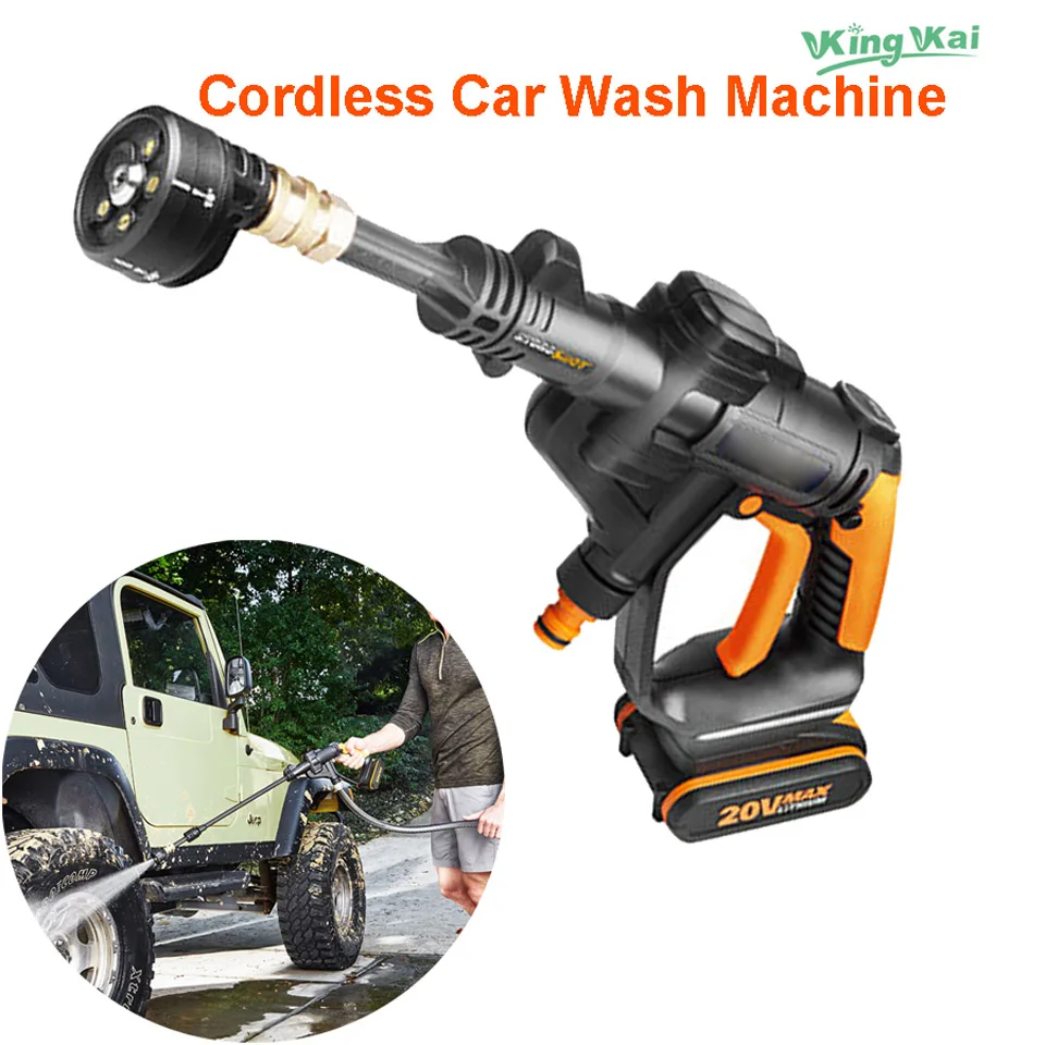 Cordless Lithium Battery High Pressure Water Car Wahs Machine-1 (1)