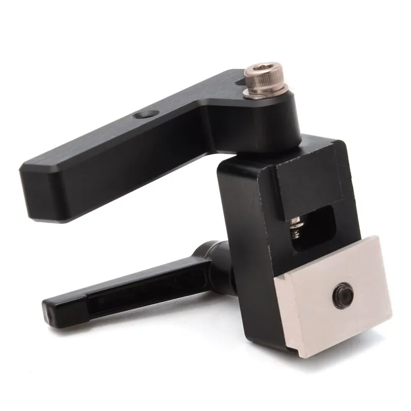 Hot Selling Miter Track Stop for T-Slot T-Tracks Woodworking Tool Black Miter Track Stop Carpenter Mayitr Hot Selling Miter Track Stop for T-Slot T-Tracks Woodworking Tool Black Miter Track Stop Carpenter Mayitr