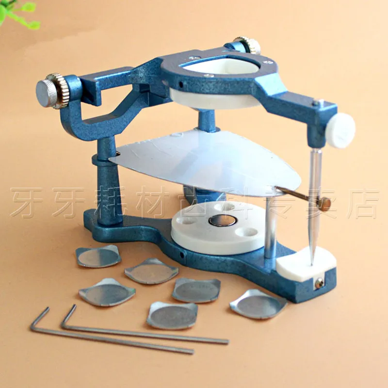 1 Pieces Dental Laboratory Equipment Big Size Silvery Alloy Articulators Adjustable Denture Magnetic Anatomic Articulator 1 Pieces Dental Laboratory Equipment Big Size Silvery Alloy Articulators Adjustable Denture Magnetic Anatomic Articulator