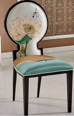 Chinese chair iron chair. Hotel chair. Office chair