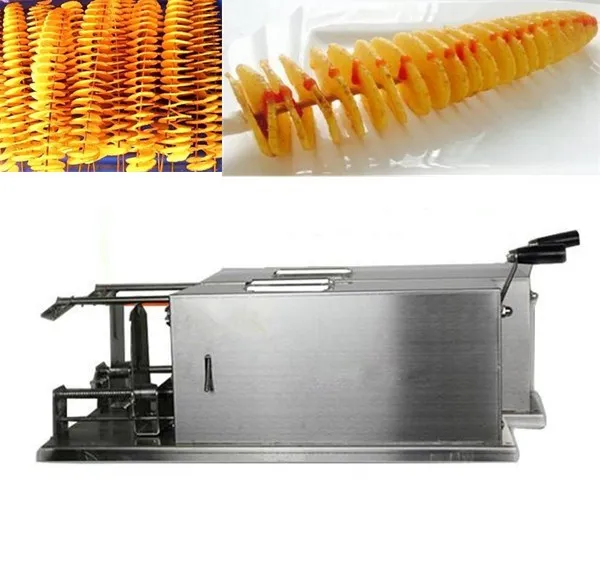 

450mm Manual Spiral Potato Cutter Automatic stretching potato machine twist Tornado potato machine spiral potato slicers