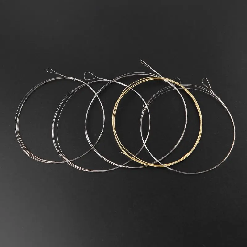

5pcs/set BJ12 Banjo Strings Stainless Steel Coated Copper Alloy Wound .009-.020