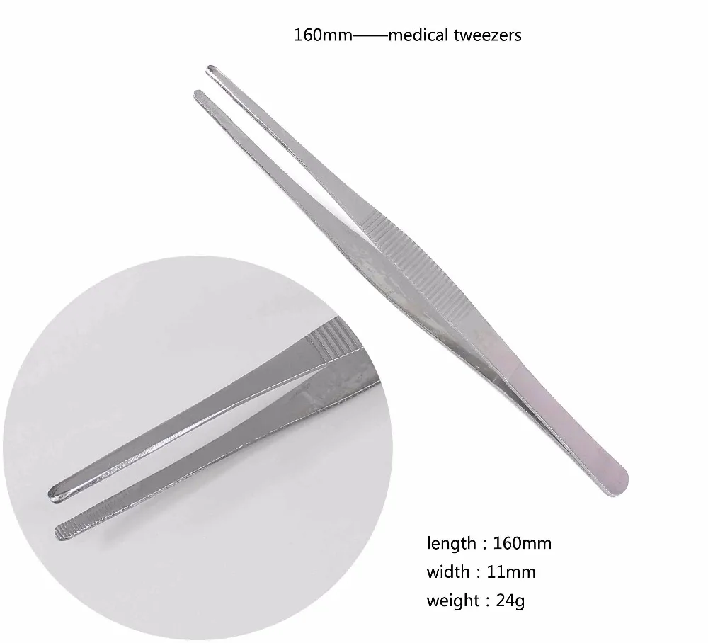 160mm medical tweezers