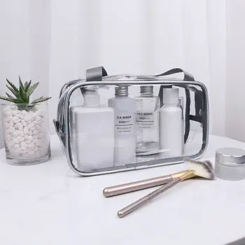 

Women Holographic Travel Cosmetic Makeup Bag Organizer 2019 Lady Female Multifunction Storage Toiletry Case Wash Pouch Handbag