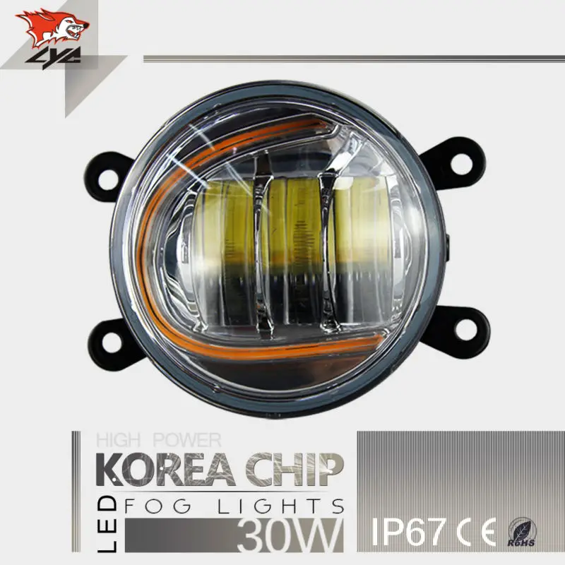 

Led Fog Light For Jeep Wrangler Fog Light Volvo Headlight Nissan Sylphy Fog Light Car Led Light Daytime Runing 1800LM