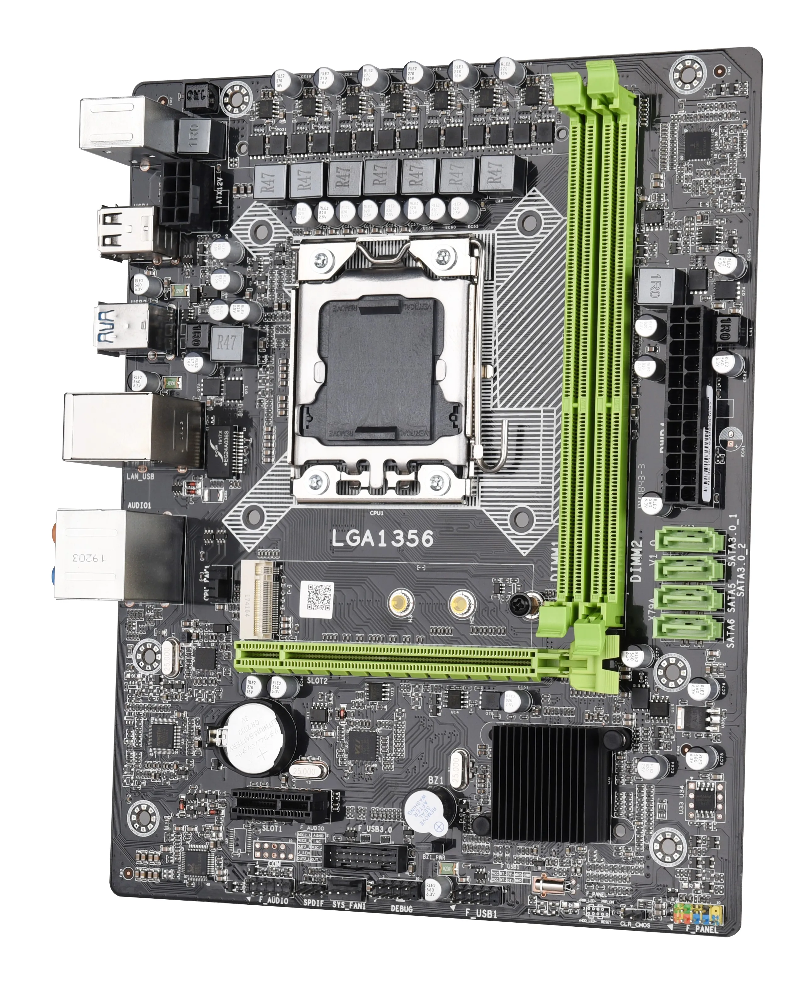 X79A Lga 1356 اللوحة Usb3.0 دعم Reg Ecc خادم الذاكرة و Lga1356 زيون E5 المعالج لسطح المكتب الخادم Ddr3 Ecc reg R