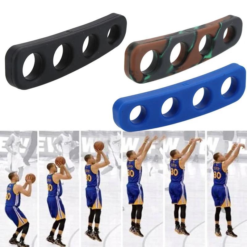 

1pc Silicone Shot Lock Basketball Ball Shooting Trainer Training Accessories Three-Point Size S/M/L for Kids Adult Man Teens