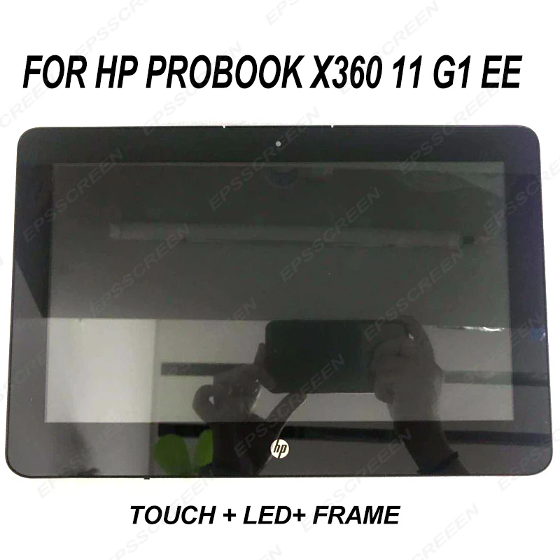 Замена 11,6 для hp ProBook X360 11 G1 EE lcd светодиодный дисплей+ кодирующий преобразователь сенсорного экрана в сборе панель образовательный ноутбук