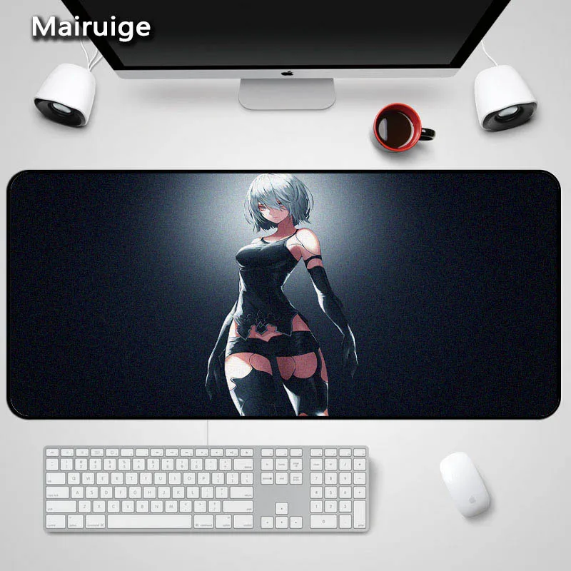 Mairuige Nier Automata 2b Girls Large Size Xlgaming Mouse Pad Laptop