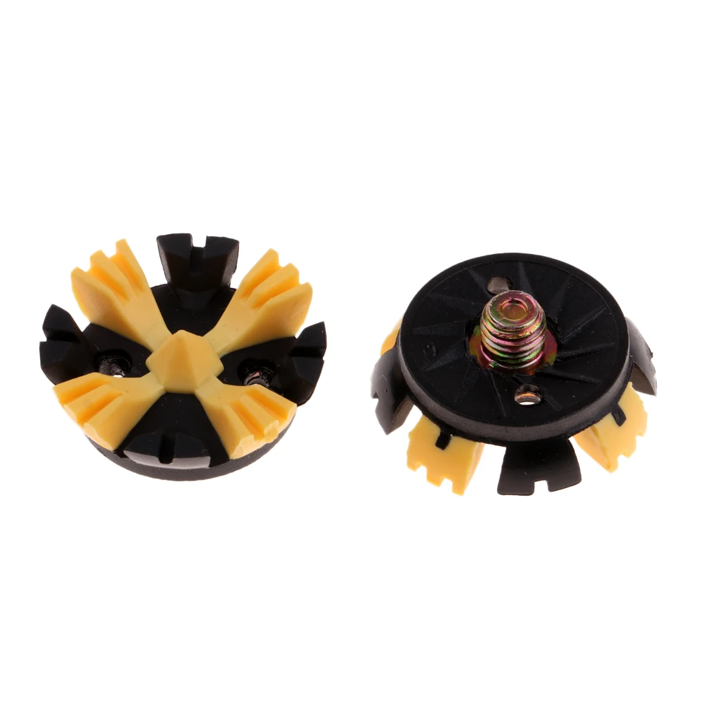 

14Pcs Golf Shoe Spikes Studs Cleats Replacement - Soft Lightweight Durable Golf Training Aids Wear-resistant
