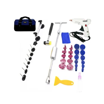 

12V Glue gun T Repair tool+Leveling tool Tools Dent Removal Paintless Dent Repair pops A Dent Pulling Bridge for DIY hand tool