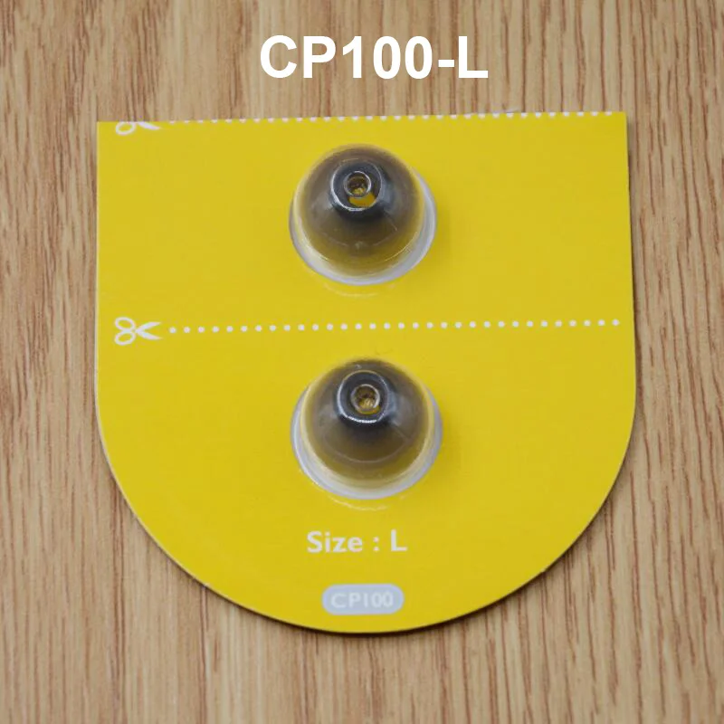 1 пара(2 шт.) Оригинальные наушники-вкладыши SpinFit CP100 CP800 CP220 CP240 патентованный силиконовый наушник инновационная технология - Цвет: CP100 L Size