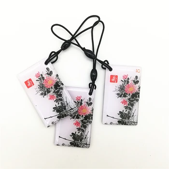 

1Pcs UID Changeable S50 1K Classic EV1 MFS50 IC 13.5MHZ Rewritable Blank Card Keyfob Chinese Magic 1K NFC RFID Clone Token tags