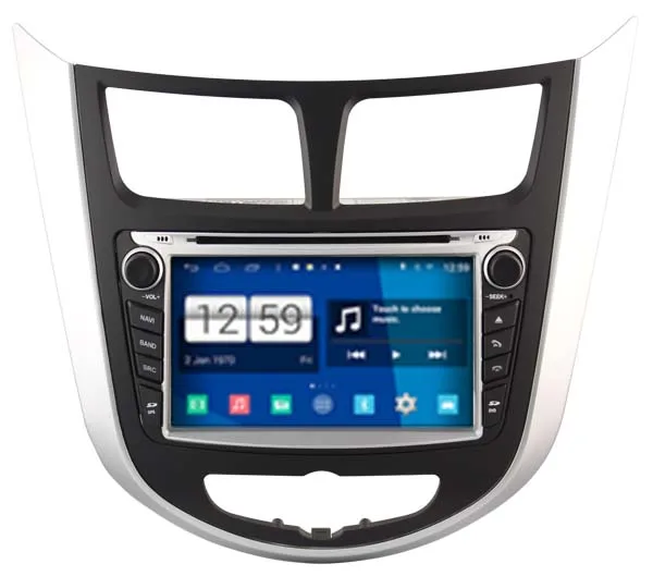 S160 Quad Core Android 4.4.4 car audio FOR HYUNDAI ACCENT(2010 2012