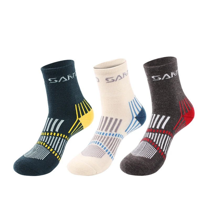 Mens Socks Thermal Socks 3Pairs/Lot Men Outdoor Thermal Hiking Merino Wool Socks