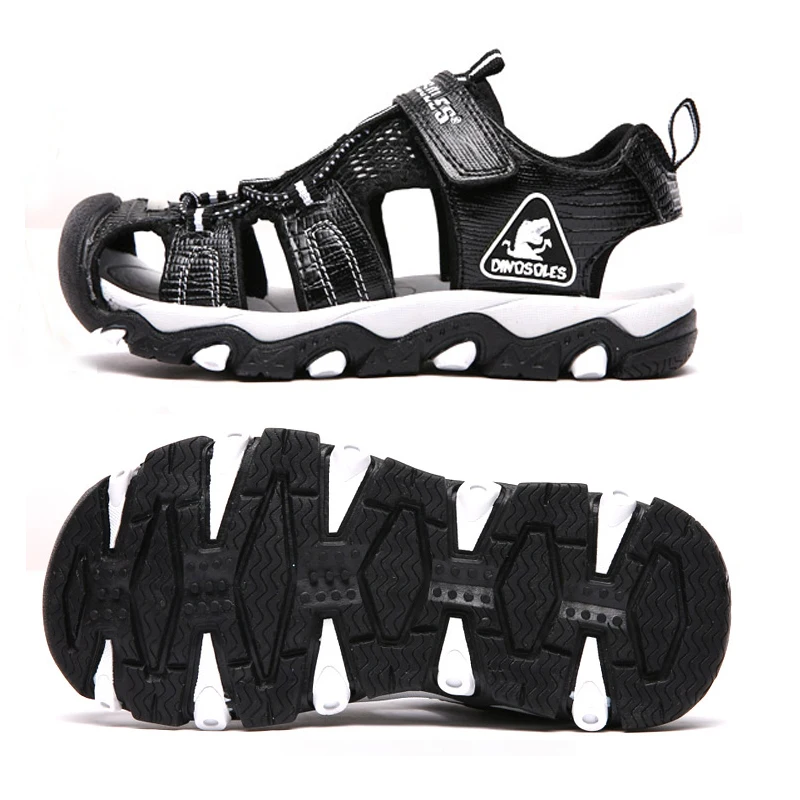 Dinoskulls Baby Boys Summer Sandals Children Teenage Summer Shoes Kids Sandales Enfant Light Soft Sandals sandales garcon 31-36#