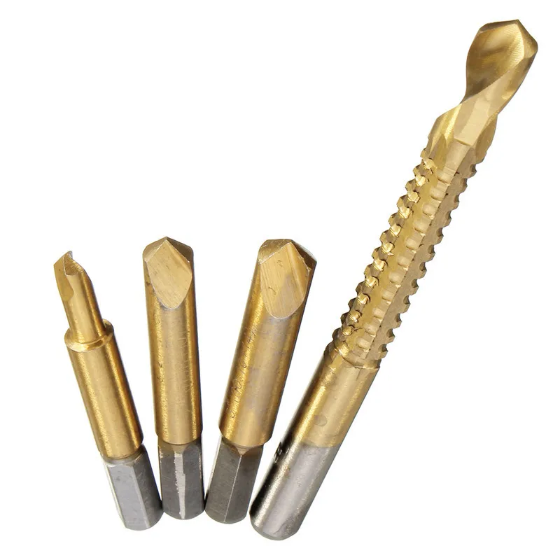 Buy 4PC/Set Shank HSS Damaged Screw Remover Broken Breakage Head Stripped Bolt