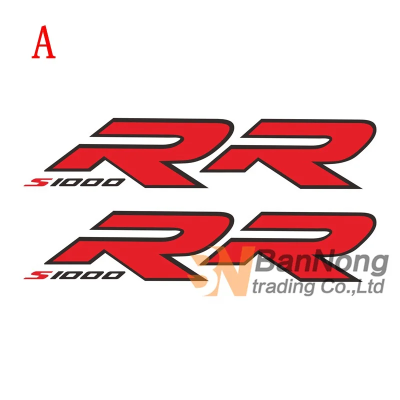 2PCS For BMW S1000RR S1000 RR Motorcycle Sticker Red ...
