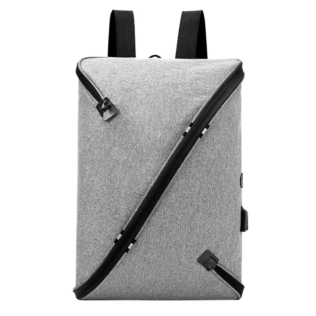 Модный рюкзак mochila feminina escolar adolescente USB мужской повседневный в форме сумки для