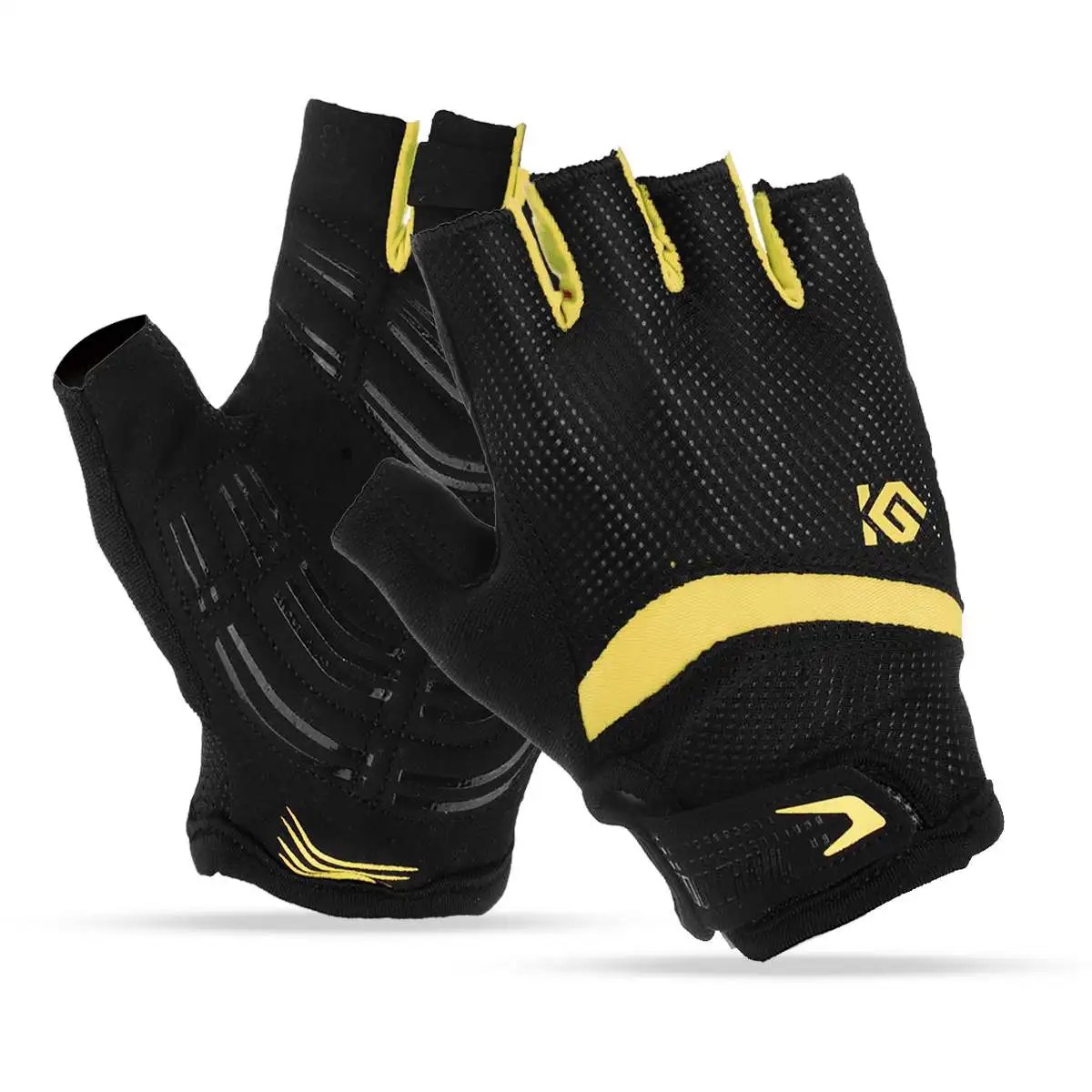 Moto rcycle перчатки Guantes moto летние дышащие защитные перчатки Guantes moto Luvas moto cross защитный мотоцикл мотобайк - Цвет: Цвет: желтый