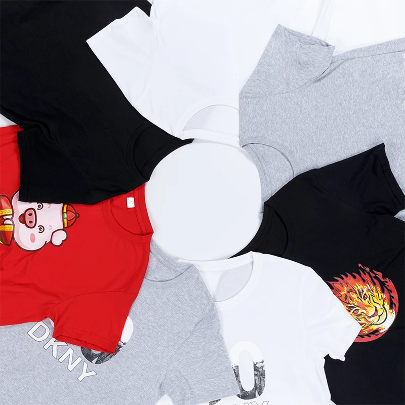 

2019 Summer Men's Comfort Cotton Print t shirt Short Sleeve multiple patterns 100%cotton Comfortable streetwear camisetas hombre