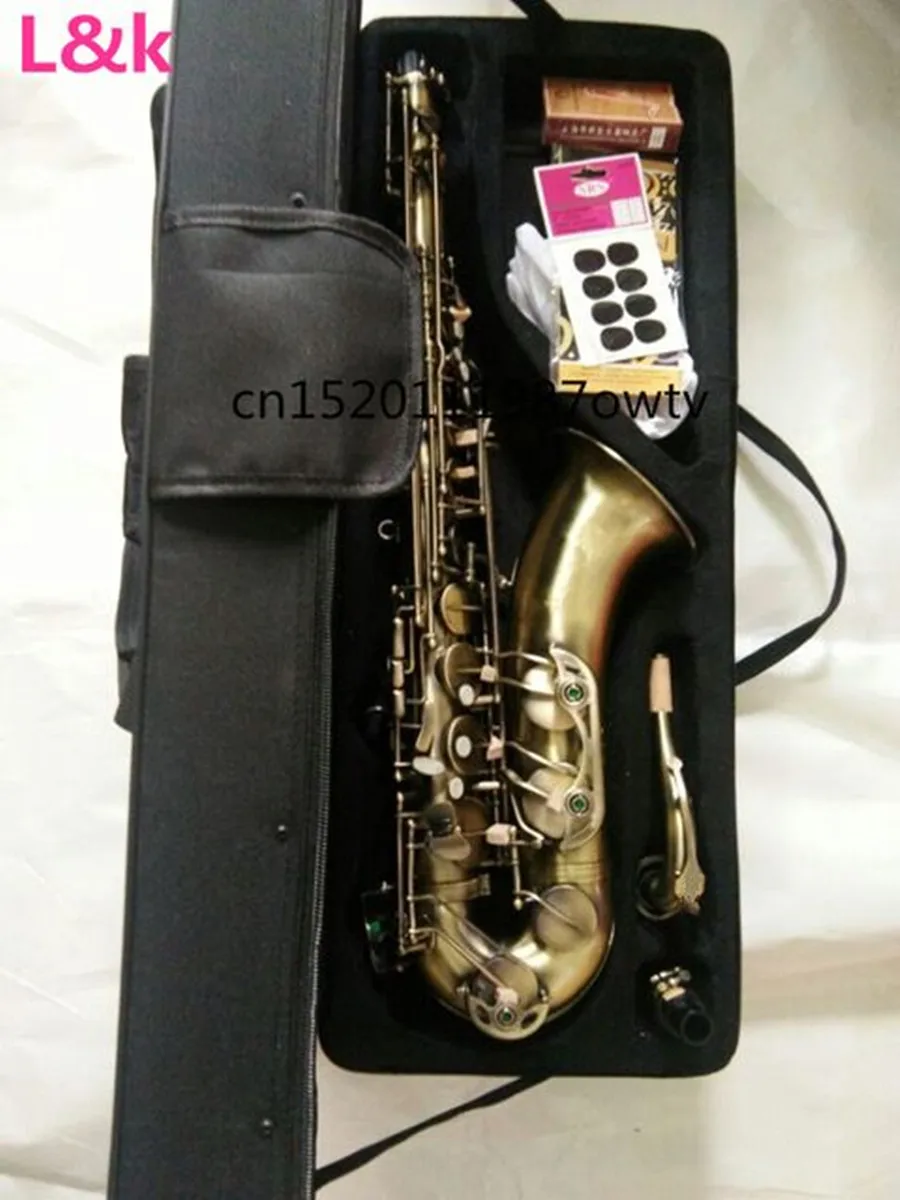 

Tenor saxophone Brand new high quality Tenor Sax Bb professional reference Sax Bronze Musical Instruments Real pictures