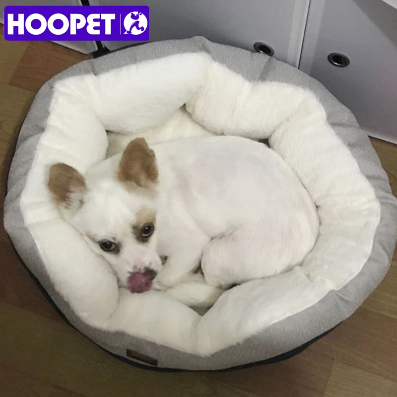 

HOOPET Cat Bed Pet Dog House Bed Warm Puppy Mat Autumn/Winter Lovely House for Cats