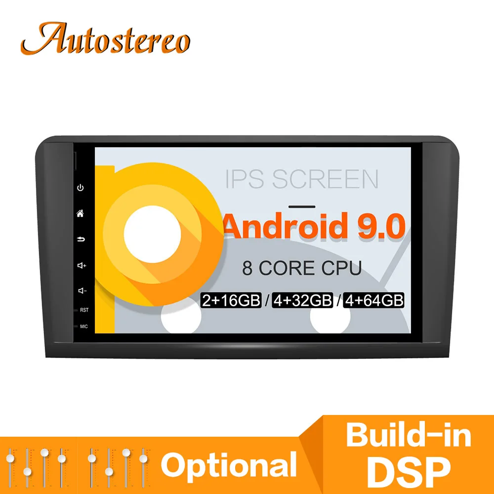 Excellent DSP Android 9 Car DVD Player GPS navigation For Benz ML300/ML350/ML450/ML500 2005-2012 head unit multimedia radio tape recorder 0 Excellent DSP Android 9 Car DVD Player GPS navigation For Benz ML300/ML350/ML450/ML500 2005-2012 head unit multimedia radio tape recorder 0