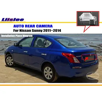 

Car Rear view Camera For Nissan Sunny 2011-2014 Reverse HD CCD RCA NTST PAL CAM